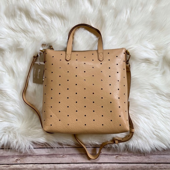 Madewell Perforated Leather Transport Mini Bag - Picture 2 of 8